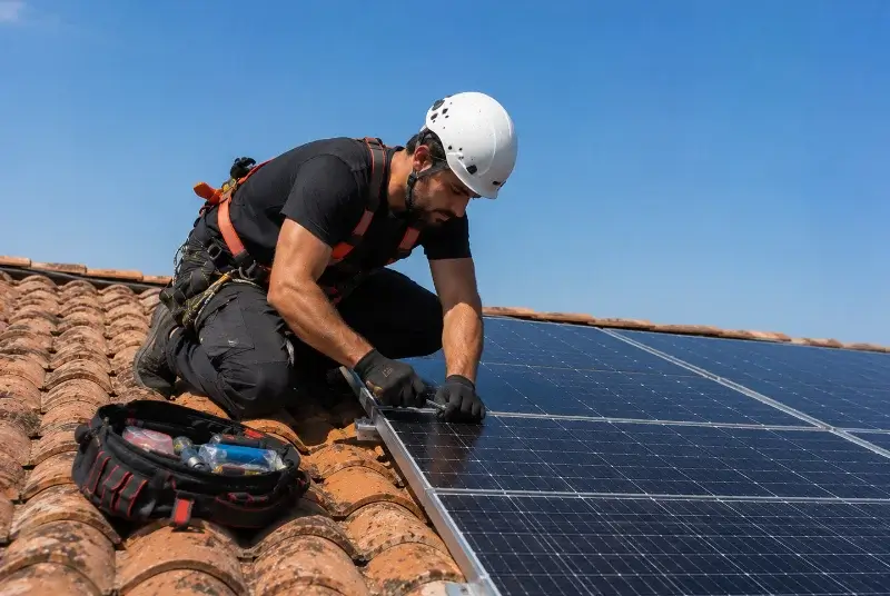 Maintenance et monitoring de panneaux solaires à Avolsheim