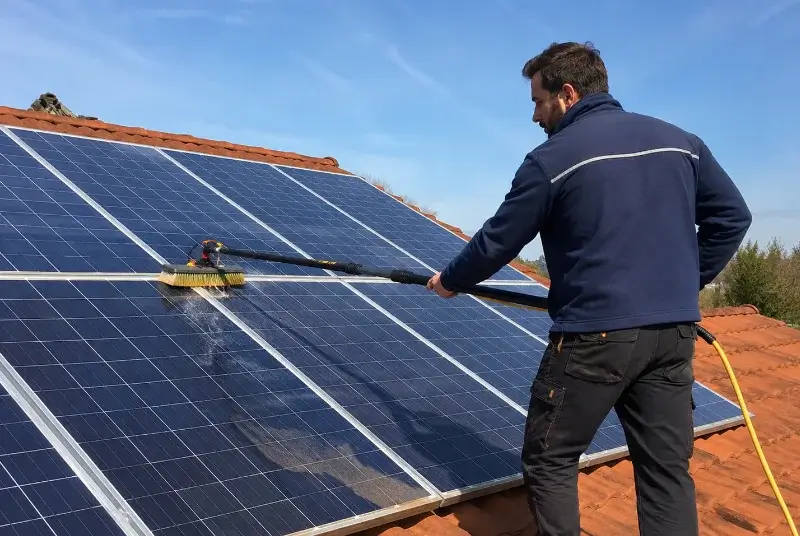 Nettoyage et entretien de panneaux solaires à Avolsheim